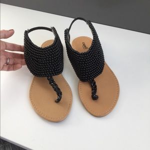 Black sandals